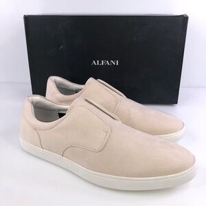 Alfani Men's Beige Jayce Slip On Sneaker Size 9.5M